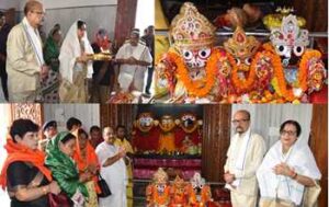 रायपुर : रक्षाबंधन पर राज्यपाल श्री रमेन डेका ने भगवान जगन्नाथ के दर्शन कर बांधा रक्षासूत्र…